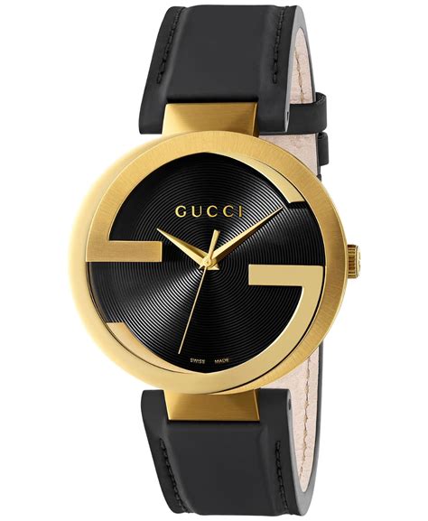 leather gucci watch|leather gucci watch strap 42mm.